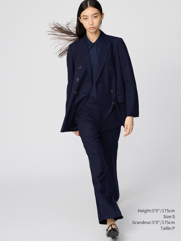 DOUBLE BREASTED TAILORED JACKET