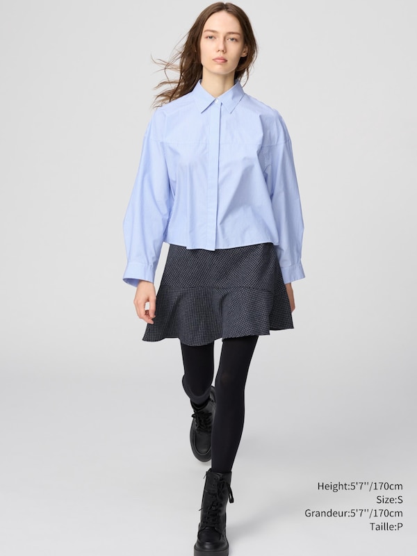 COTTON COCOON SHIRT