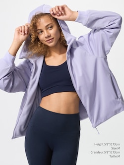 WINDPROOF FLEECE REVERSIBLE FULL-ZIP HOODIE