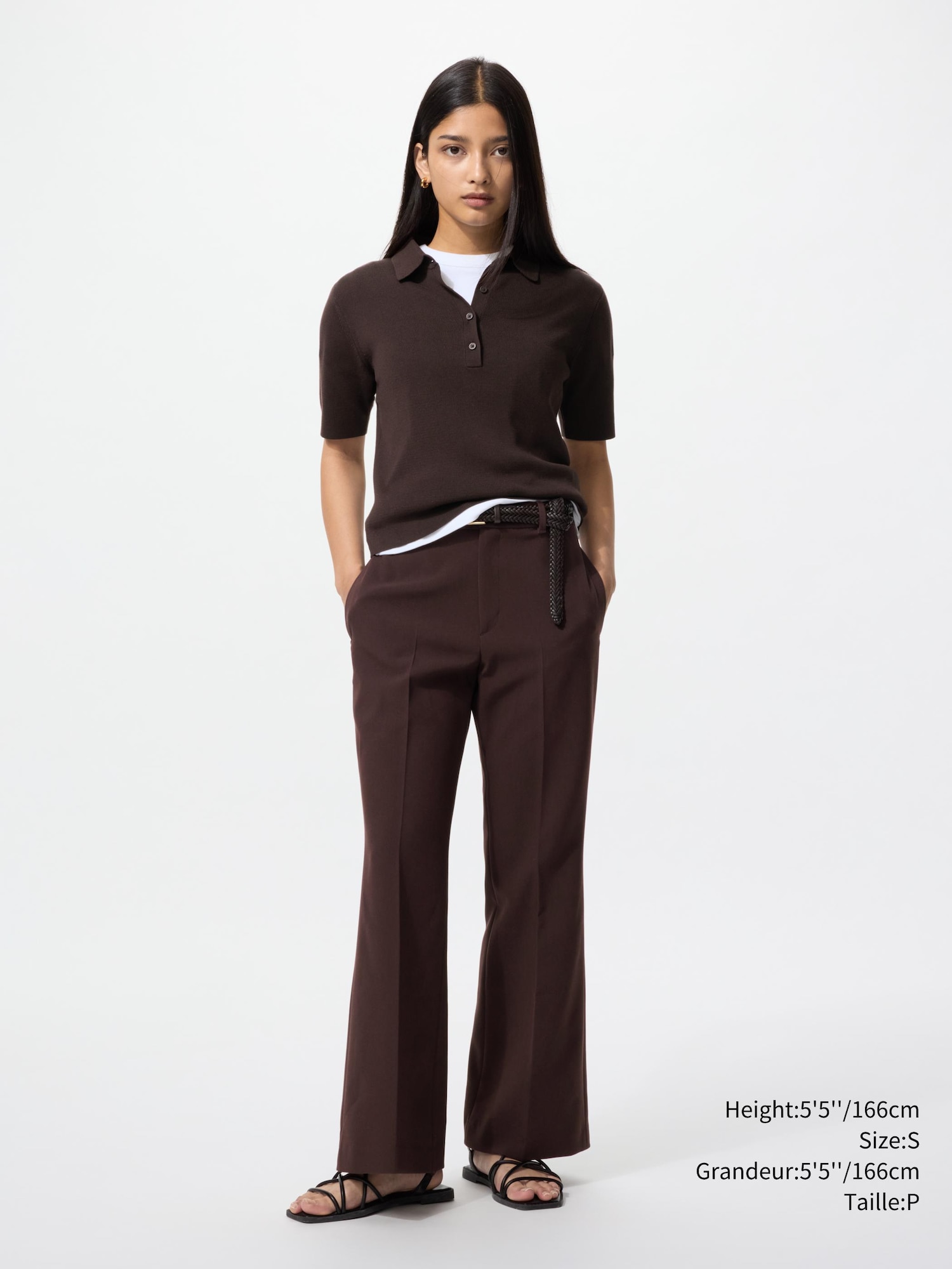 パンツ cornerstone 22aw wool dart flare slacks WOOL BLEND PANTS WITH DARTS 50TH ANNIVERSARY - Black | ZARA