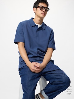AIRism COTTON PIQUE POLO SHIRT