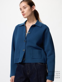 MILANO RIBBED KNITTED JACKET