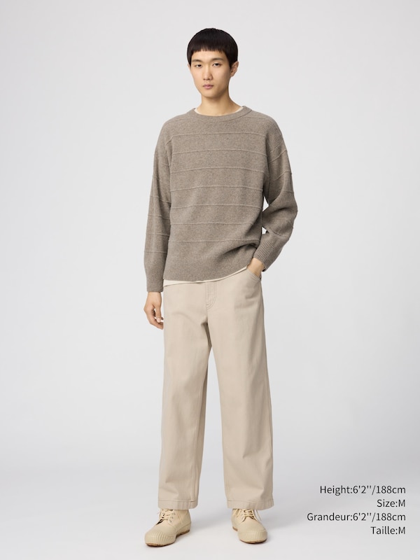 LAMBSWOOL CREW NECK SWEATER