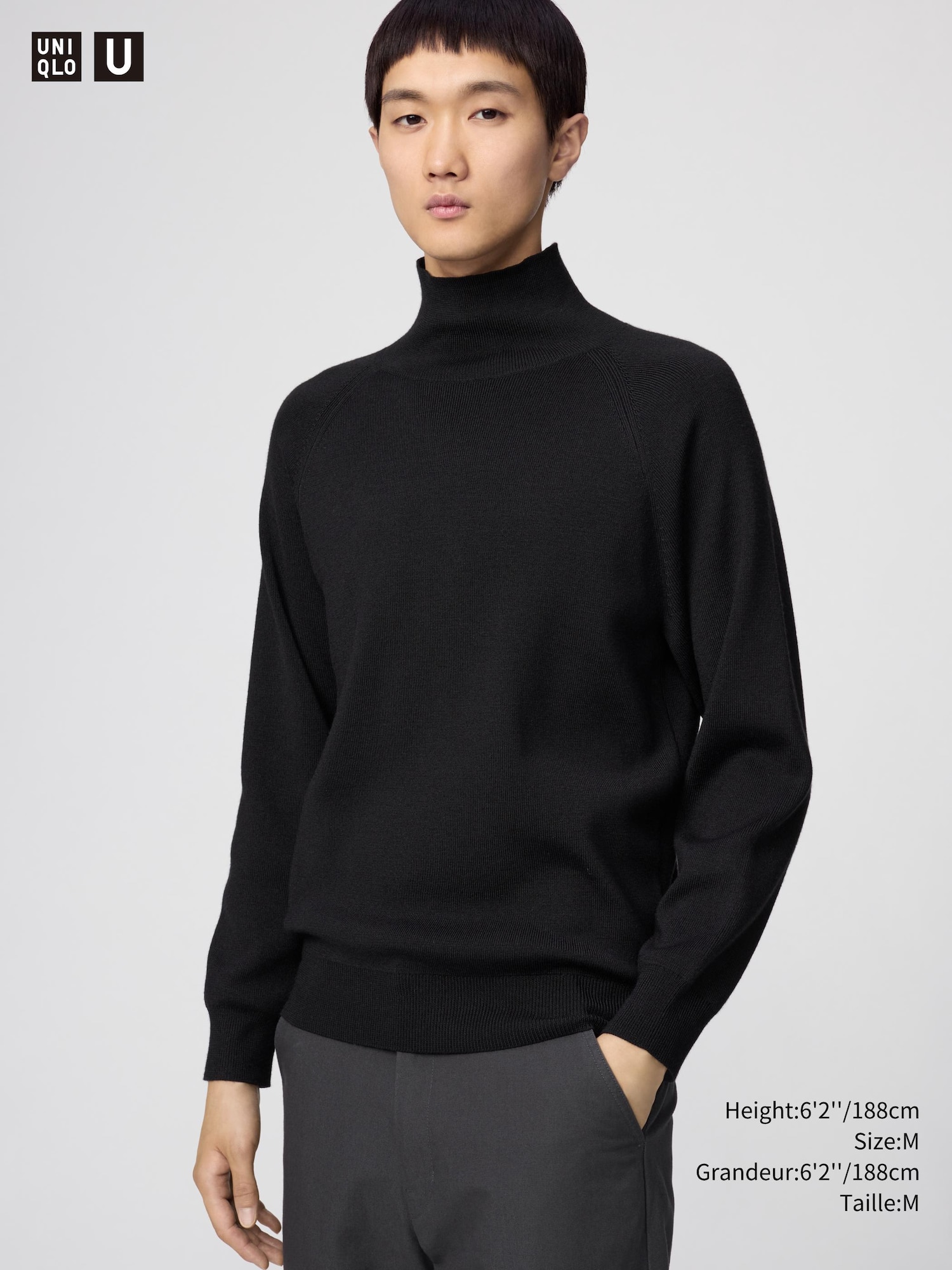 Men's HIGH NECK SWEATER | UNIQLO CA