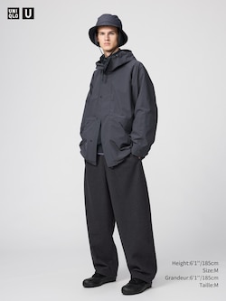 BRUSHED SWEAT WIDE PANTS