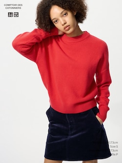 LAMBSWOOL CREW NECK SWEATER