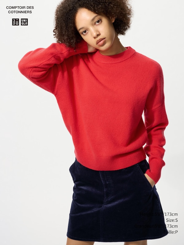 LAMBSWOOL CREW NECK SWEATER