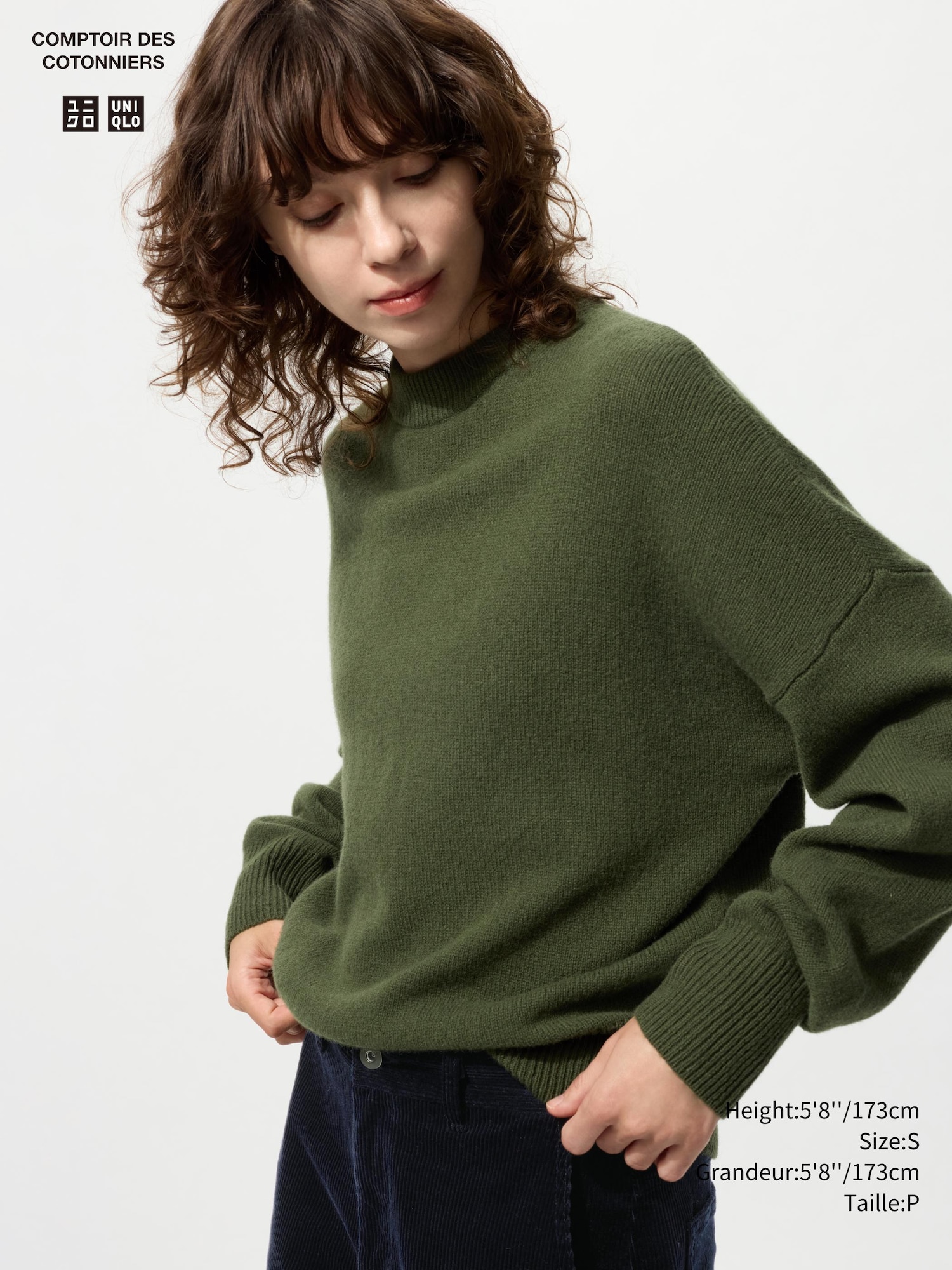 Women's LAMBSWOOL CREW NECK SWEATER | UNIQLO CA