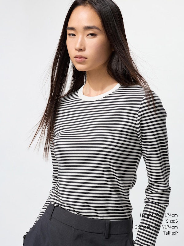 SOFT RIBBED T-SHIRT