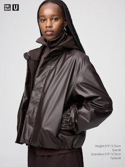 COATED SHORT BLOUSON