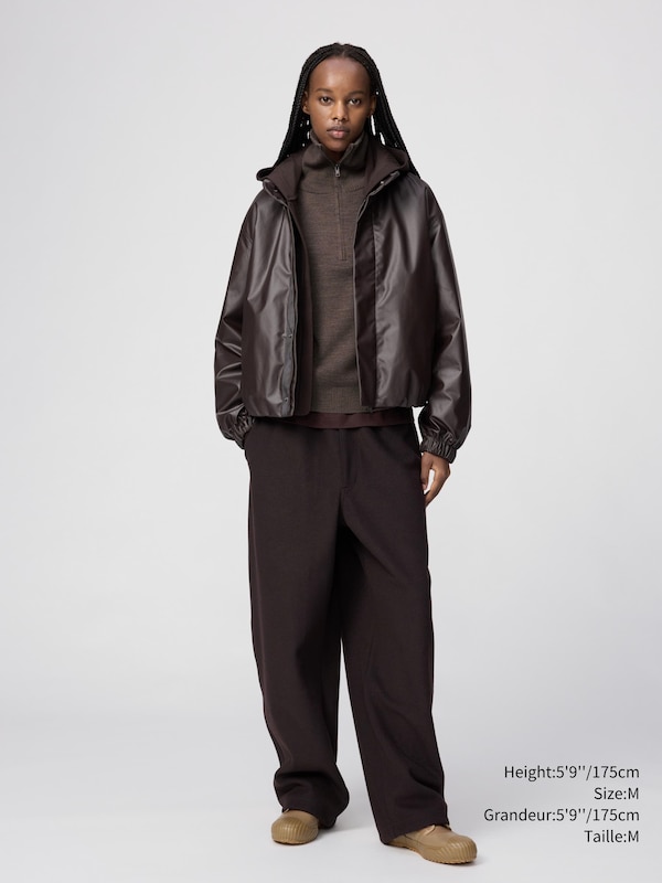 COATED SHORT BLOUSON