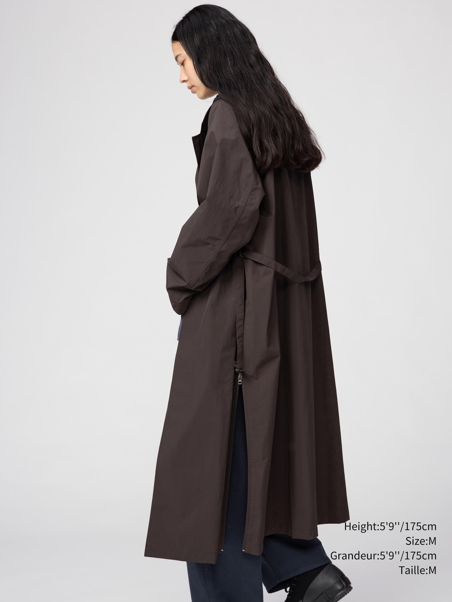 Women's SINGLE BREASTED LONG COAT | UNIQLO CA