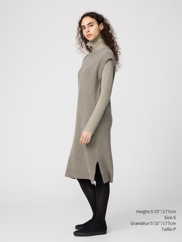 LAMBSWOOL DRESS | SLEEVELESS