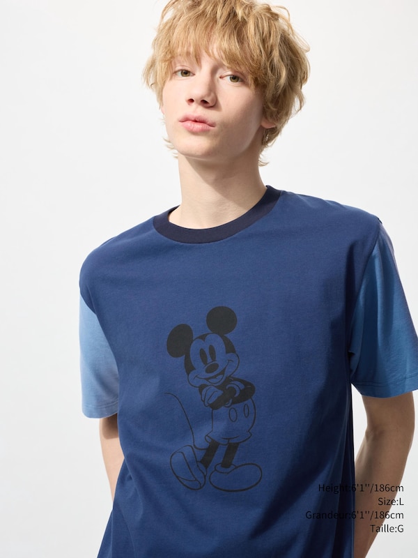 DISNEY IN BLUE SHORT SLEEVE UT