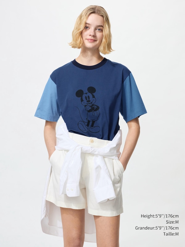 DISNEY IN BLUE SHORT SLEEVE UT