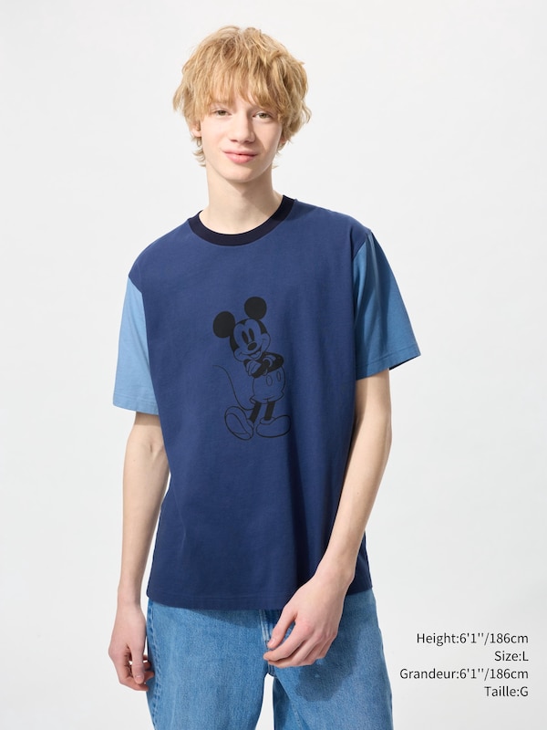DISNEY IN BLUE SHORT SLEEVE UT