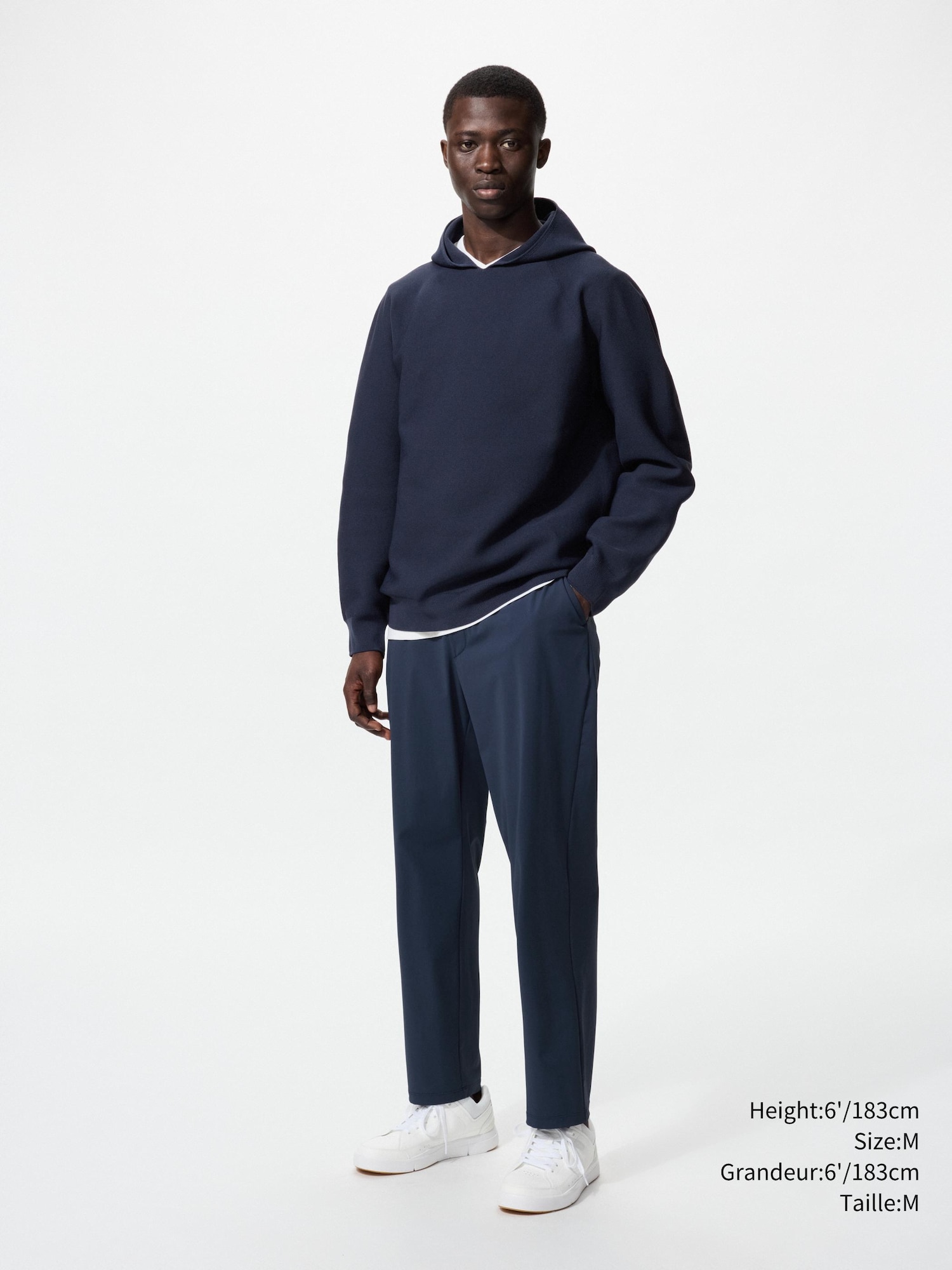 WASHABLE 3D KNIT HOODIE
