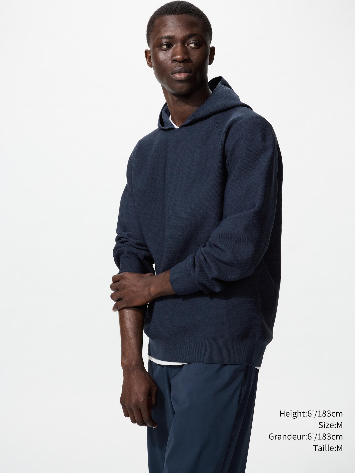 WASHABLE 3D KNIT HOODIE