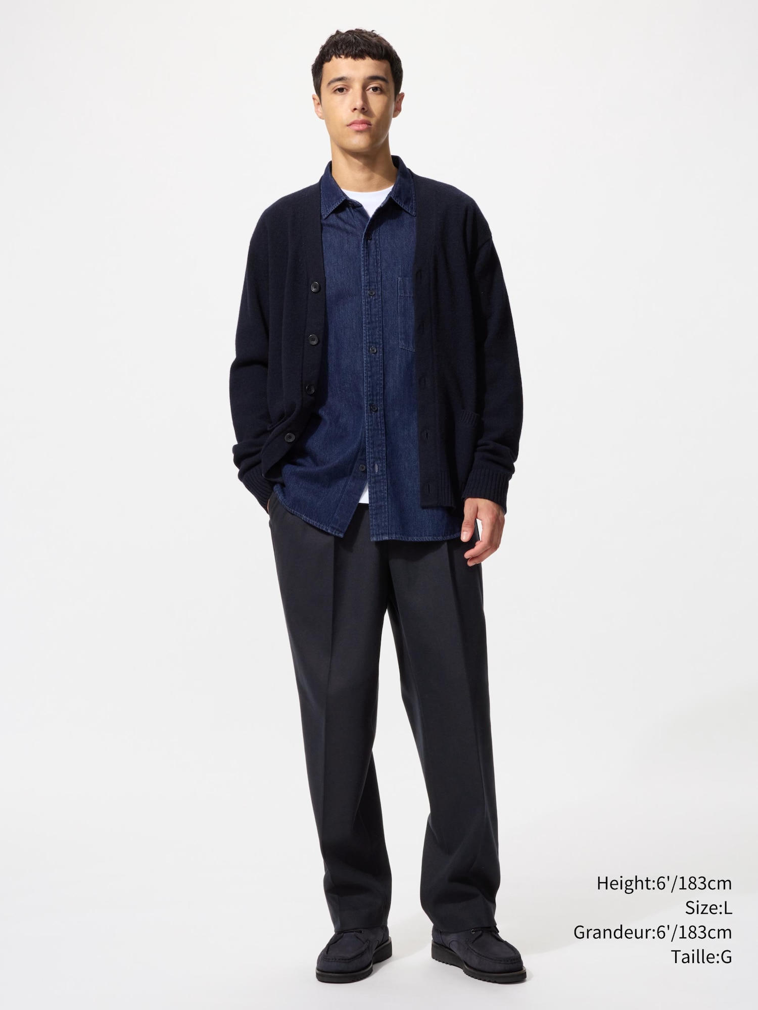PLEATED WIDE PANTS | BRUSHED JERSEY