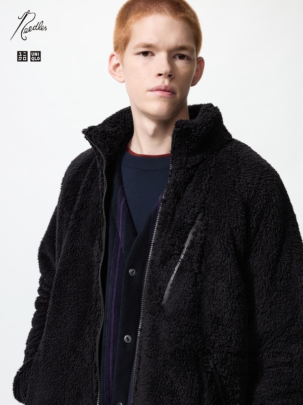 FLEECE OVERSIZED JACKET