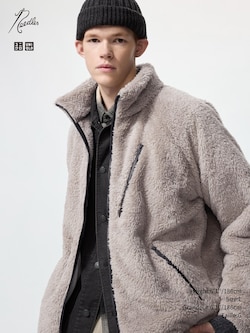 FLEECE OVERSIZED JACKET