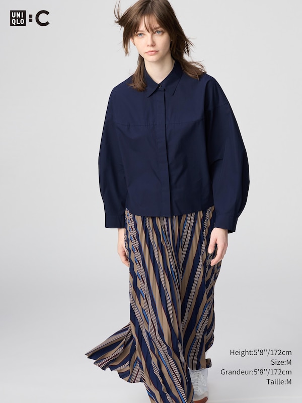 COTTON COCOON SHIRT