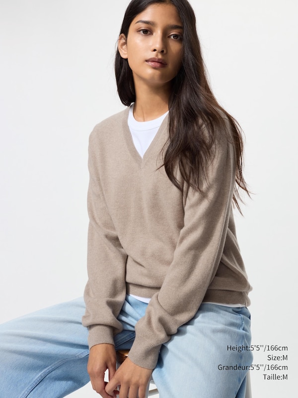 CASHMERE V-NECK SWEATER