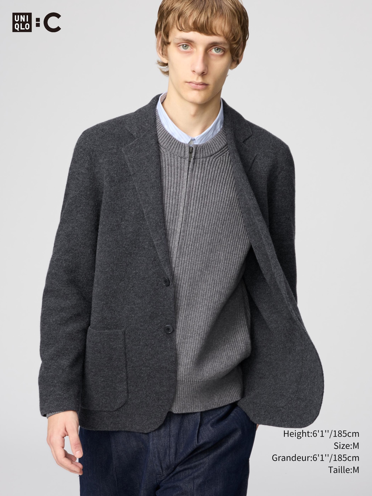 Unisex KNITTED JACKET | UNIQLO CA