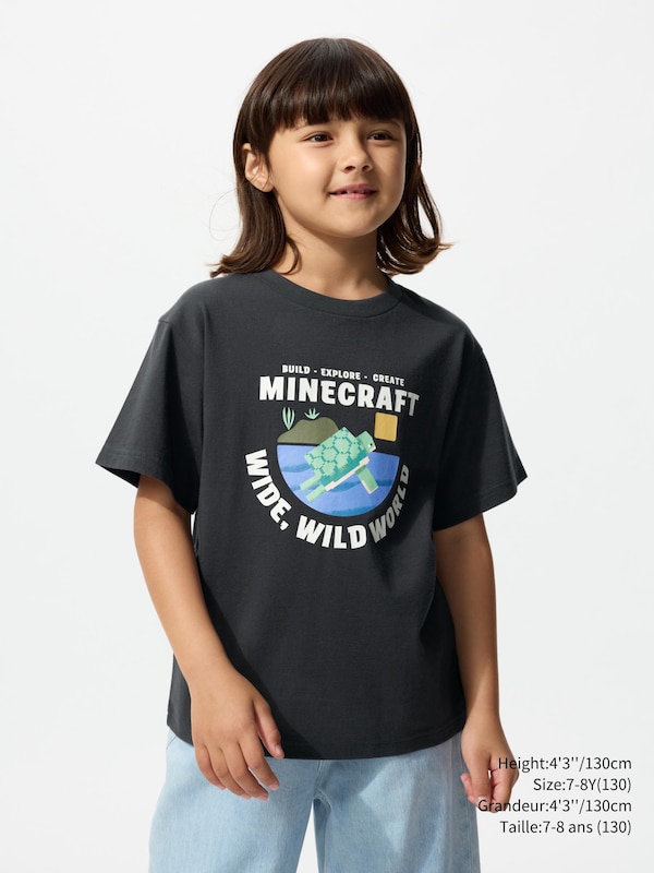 T-SHIRT UT MINECRAFT