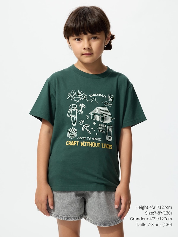 T-SHIRT UT MINECRAFT