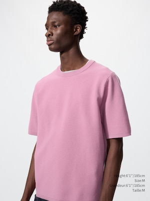 T-shirt maille milano | tricoté côtelée lavable