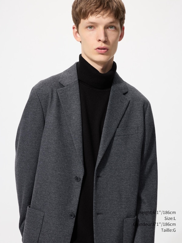 BRUSHED JERSEY JACKET
