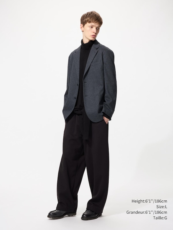 BRUSHED JERSEY JACKET