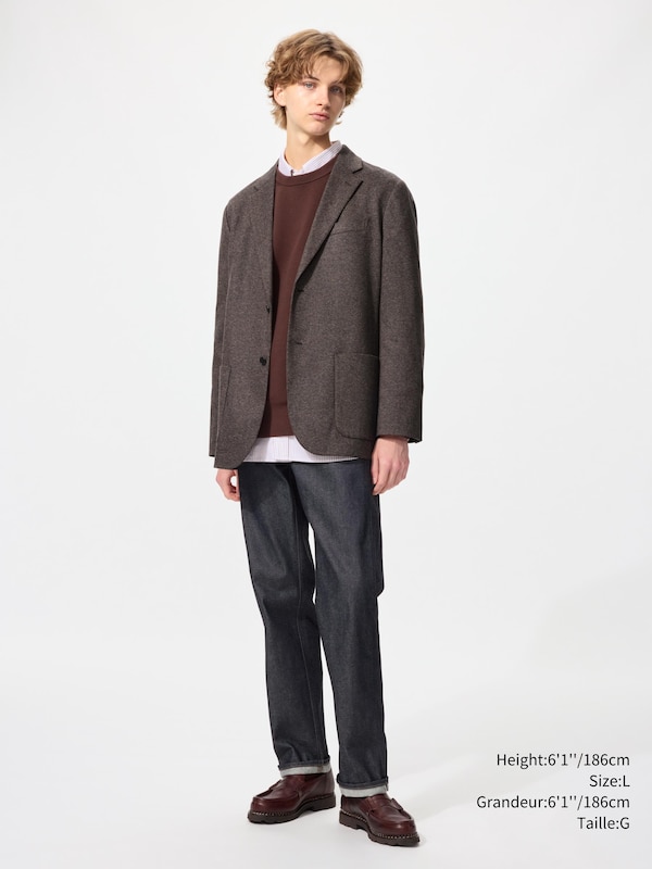 BRUSHED JERSEY JACKET