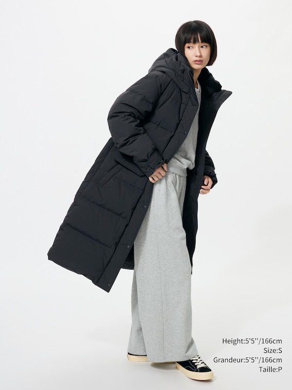 MANTEAU LONG EN DUVET ULTRACHAUD