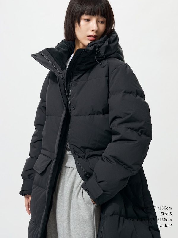 MANTEAU LONG EN DUVET ULTRACHAUD