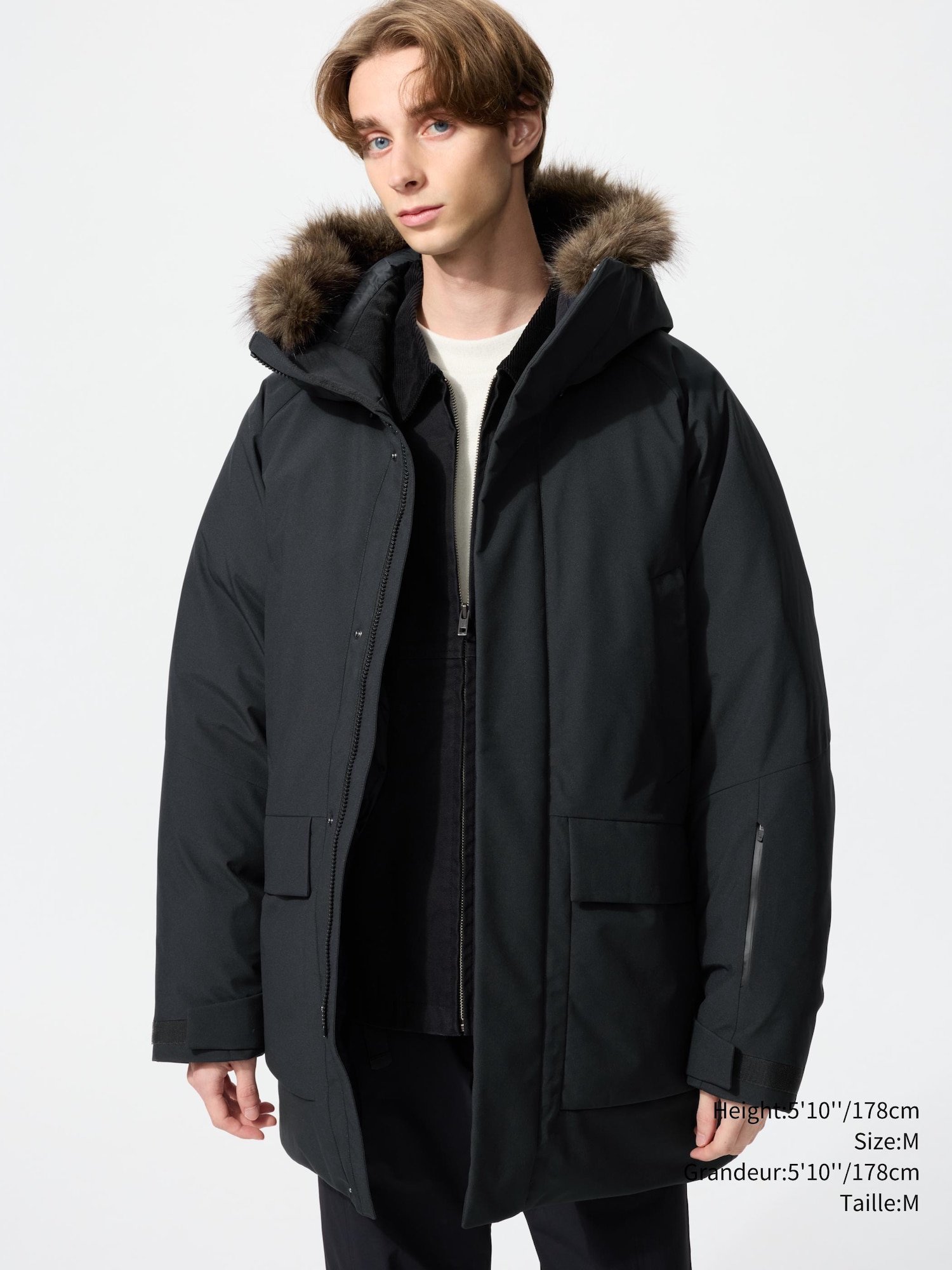 【BRIEFING】MEN’S HYBRID DOWN PARKA　ブラックS Men's HYBRID DOWN PARKA | UNIQLO CA