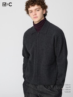 KNITTED FULL ZIP JACKET