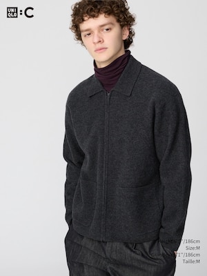 KNITTED FULL ZIP JACKET
