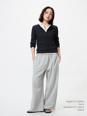 Sweat Wide Pants | Short