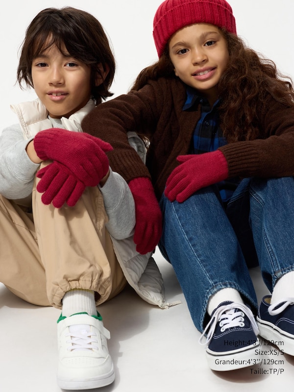HEATTECH KNITTED GLOVES