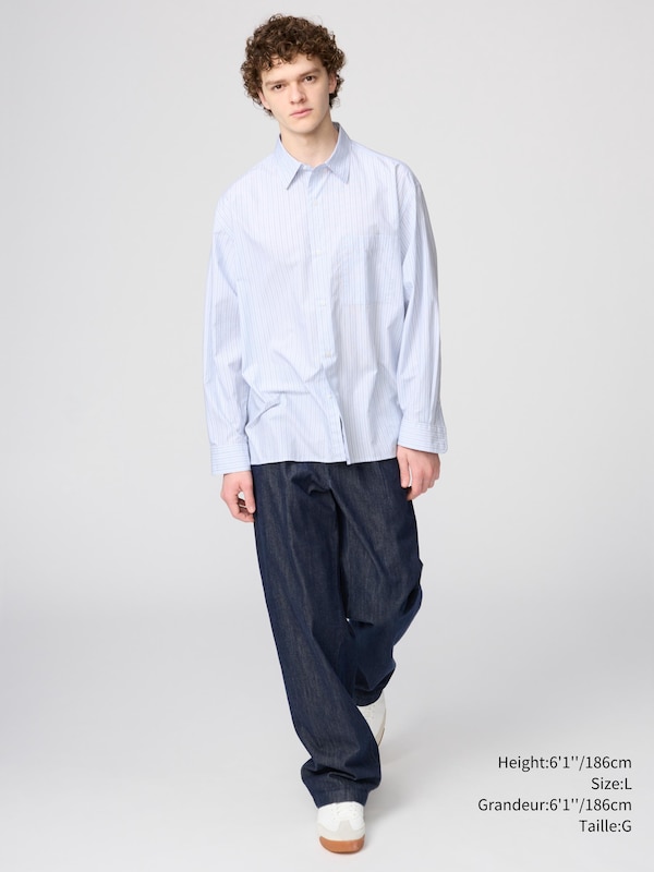 BROADCLOTH OVERSIZE SHIRT