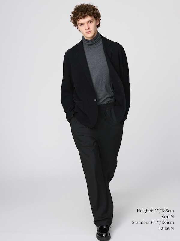 HEATTECH EXTRA WARM CASHMERE BLEND TURTLE NECK T-SHIRT