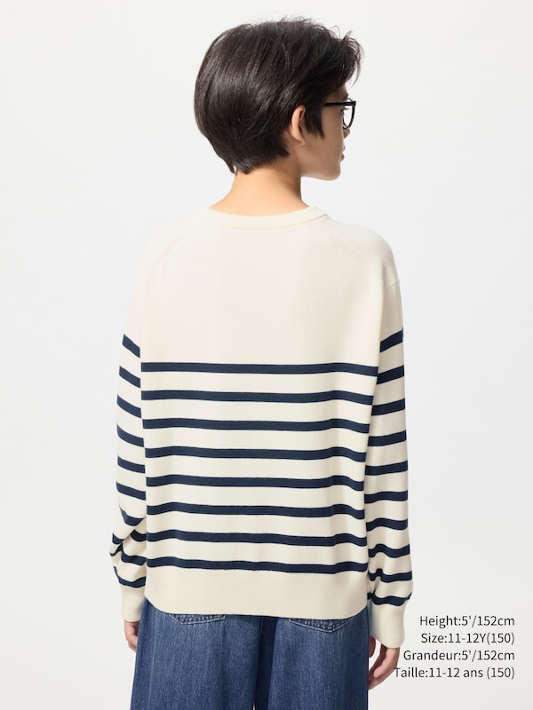 CHANDAIL LAVABLE EN LAINE MÉRINOS CÔTELÉE