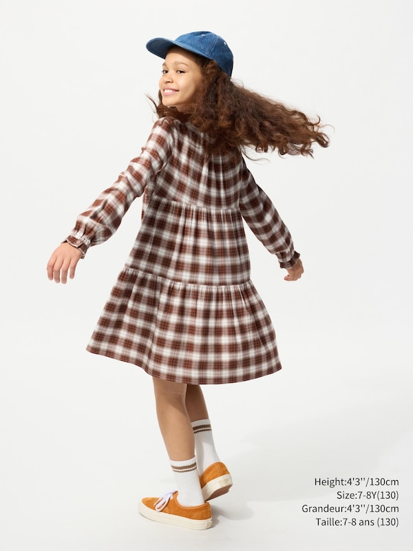 CHECKED DRESS