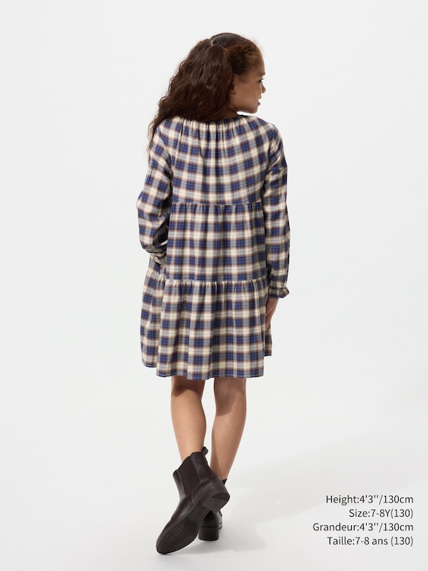 CHECKED DRESS