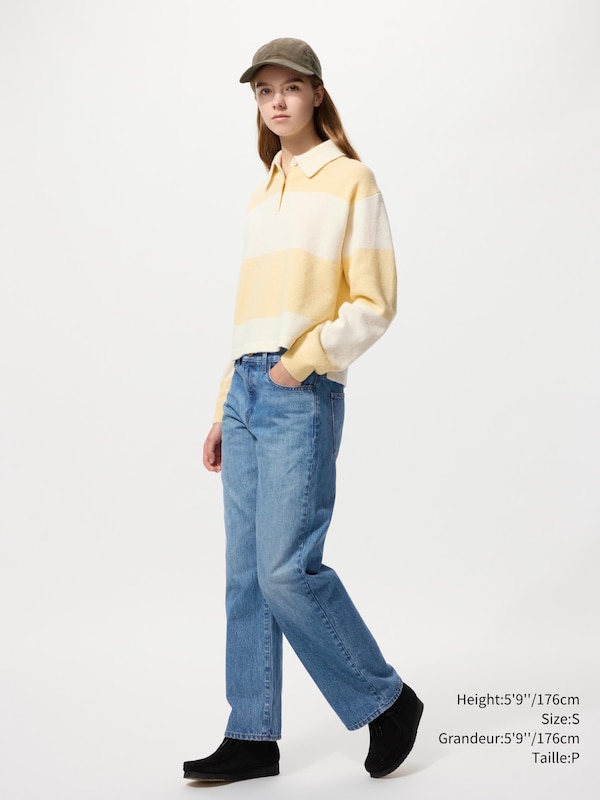 LAMBSWOOL POLO SWEATER