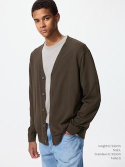Knitted V Neck Cardigan