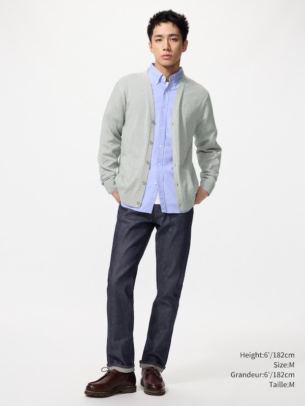 CARDIGAN TRICOTÉ COL EN V