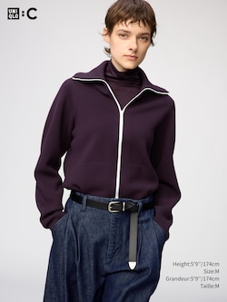 Washable Milano Ribbed Full Zip Cardigan